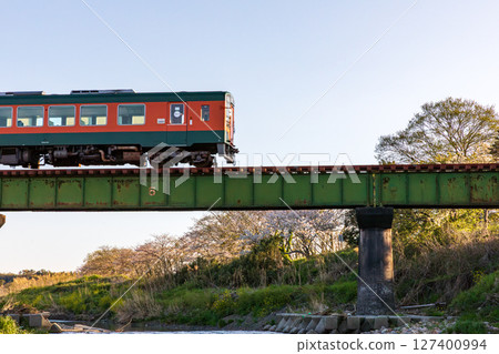 靜岡縣掛川市畑多摩天龍濱名湖鐵道及沿線風景 127400994