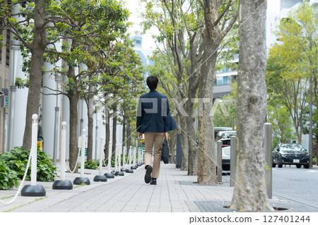 男士，休閒商務，散步 127401244