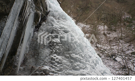 Shinkuro Fall Ice Waterfall Shinkuro Fall Ice Waterfall 127401457