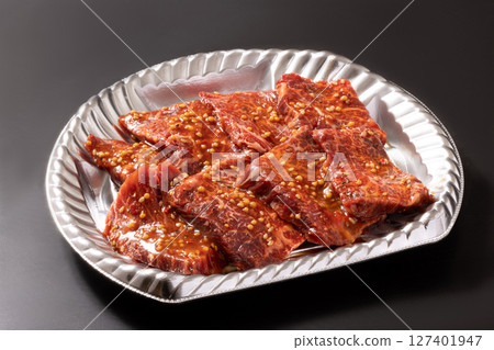 烤肉用黑毛和牛貝諾米(調味) 烤肉用黑毛和牛貝諾米(調味) 127401947