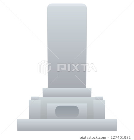 日本墳墓向量插圖 127401981
