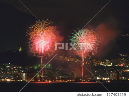 別府市和煙火（火海節） 127403239