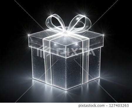 禮品盒剪影 127403263