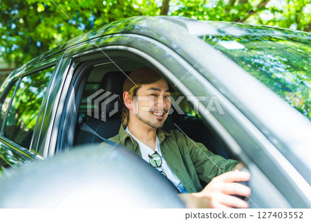 夏季休閒形象 127403552