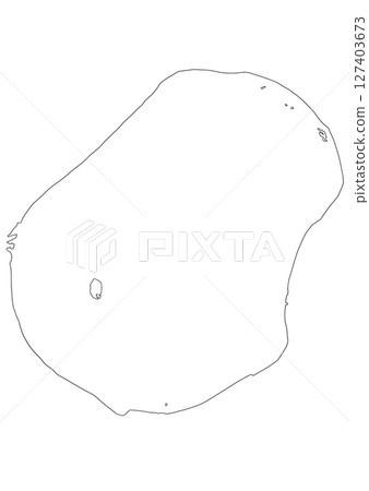 諾魯空白地圖 127403673