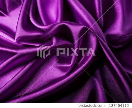 Purple silk glossy fabric Purple silk glossy fabric 127404513