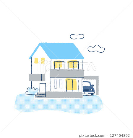 House with parking 127404892