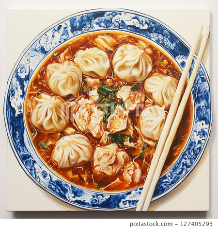 Freshly made Xiaolongbao 127405293