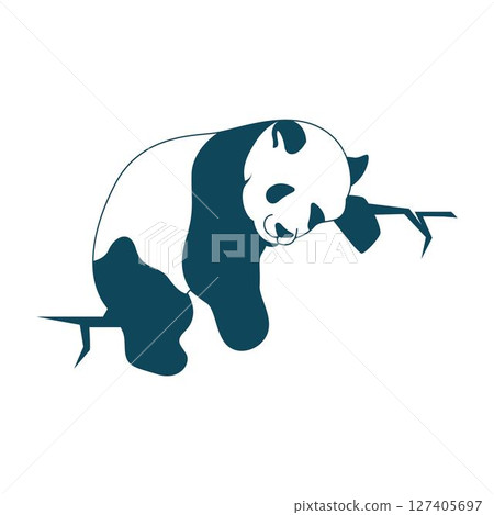 Panda logo icon design 127405697