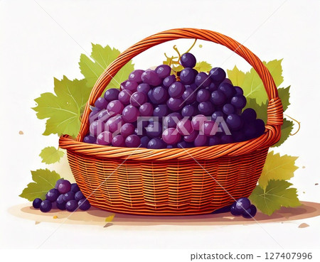 葡萄收穫 127407996