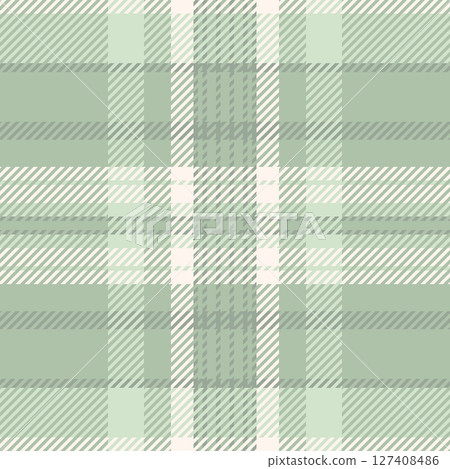 Elegant sage green and white plaid pattern. Perfect for textile design, website backgrounds, or stationery. Subtle texture and calming color palette evoke feelings of serenity and sophistication. Elegant sage green and white plaid pattern. Perfect for textile design, website backgrounds, or stationery. Subtle texture and calming color palette evoke feelings of serenity and sophistication. 127408486