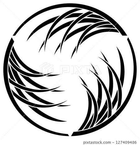 這是家族徽章，名叫「三叉芒」。 127409486