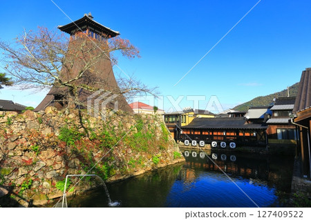 [兵庫縣]晴朗的新科羅（出石城下町） 127409522