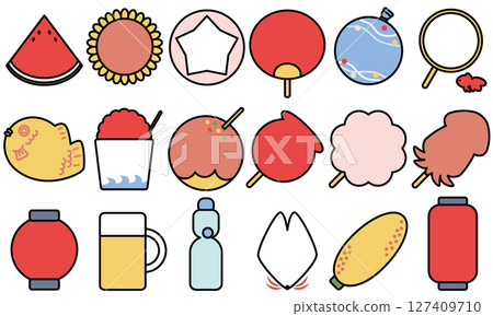 節日框架(邊框顏色) 節日框架(邊框顏色) 127409710