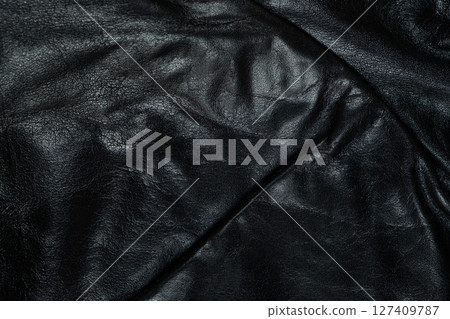 Close-Up of Dark Leather Surface for Design Use Close-Up of Dark Leather Surface for Design Use 127409787