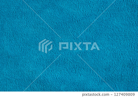 Macro texture cotton and polyester fabric top view. Macro texture cotton and polyester fabric top view. 127409809