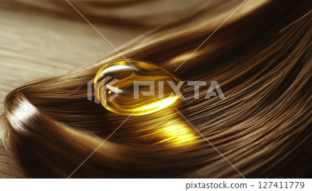 Luxurious Oil Hair Treatment For Women At Hairdresser Spa Salon Luxurious Oil Hair Treatment For Women At Hairdresser Spa Salon 127411779