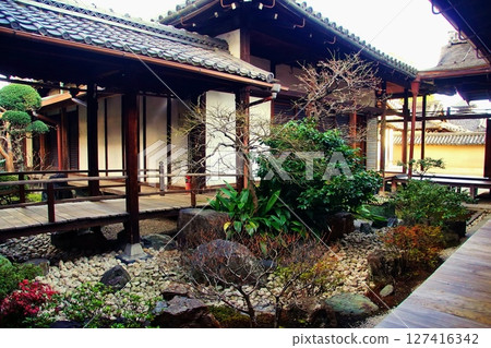 京都府東寺觀地院「四面相對的庭園」京都市南區九條町，2022年2月 127416342