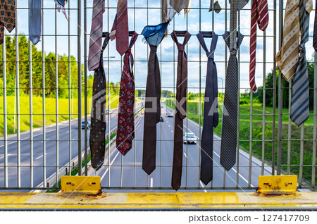 National Secondhand Wardrobe Day. Vintage Day. Global Recycling Day. National Tie Day. Necktie Day. 127417709