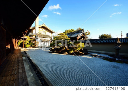 京都府，東寺甘地院，涅槃花園“長者之庭”，京都市南區九條町，2022 年 2 月 127418408