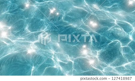 Ethereal Water Ripples Sparkling in a Soft Background Creating a Dreamy Atmosphere Ethereal Water Ripples Sparkling in a Soft Background Creating a Dreamy Atmosphere 127418987