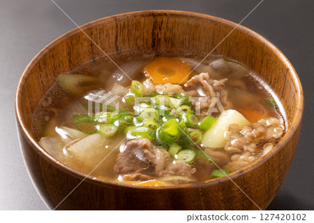 beef miso soup 127420102
