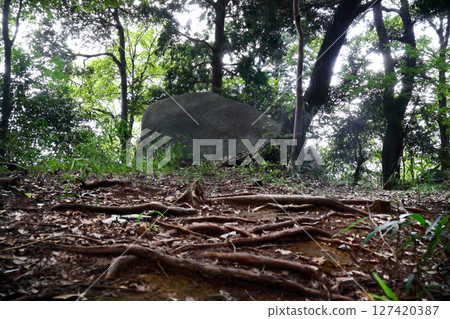 浪漫的茨城(很久很久以前,當人們尋求救贖時,巨人搬運著一塊神居住的岩石而來。)櫻川市巨人傳說 浪漫的茨城(很久很久以前,當人們尋求救贖時,巨人搬運著一塊神居住的岩石而來。)櫻川市巨人傳說 127420387
