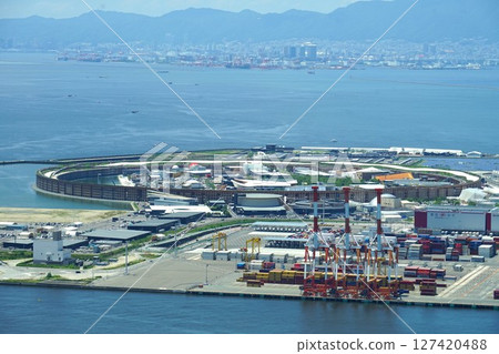 大阪灣夢洲的風景 大阪灣夢洲的風景 127420488