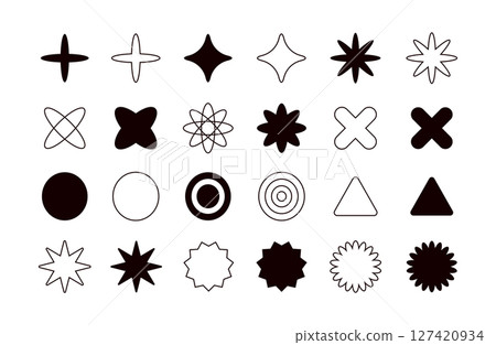 簡單的圖標集 127420934