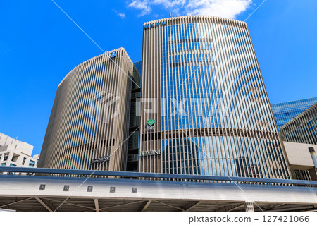 東京中央區銀座數寄屋橋十字路口城市景觀有樂町馬里恩 127421066