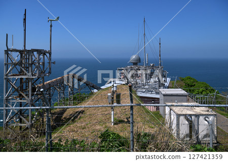 青森縣津輕半島龍飛岬,日本海上自衛隊龍飛警備站的最北端 青森縣津輕半島龍飛岬,日本海上自衛隊龍飛警備站的最北端 127421359