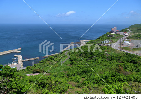 青森縣津輕半島龍飛漁港景色 青森縣津輕半島龍飛漁港景色 127421403