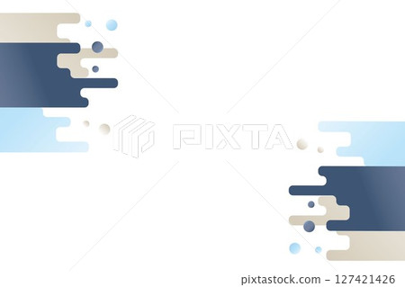 Business background, stylish navy blue illustration frame, white background, vector png Business background, stylish navy blue illustration frame, white background, vector png 127421426