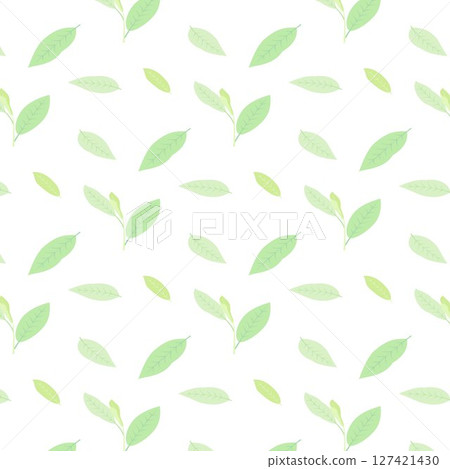 Leaf green pattern background texture swatch material illustration organic vector png white background 127421430