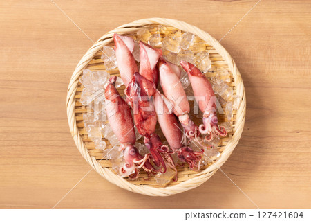 煮魷魚 煮魷魚 127421604