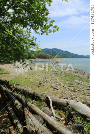 View of the former Shihoro Line of the Japanese National Railways (Hokkaido, Japan) View of the former Shihoro Line of the Japanese National Railways (Hokkaido, Japan) 127421793