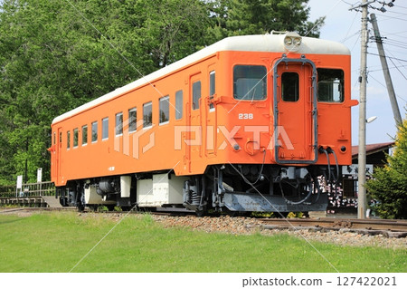 舊 JNR 廣尾線興福站遺址中保存的 Kiha 22 系列機車(日本北海道帶廣市) 舊 JNR 廣尾線興福站遺址中保存的 Kiha 22 系列機車(日本北海道帶廣市) 127422021