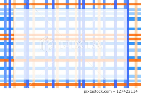 Lattice pattern frame white space blue orange 127422114