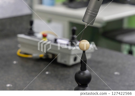 Factory Measurement CMM Measuring Control Inspection Analysis Factory Measurement CMM Measuring Control Inspection Analysis 127422566