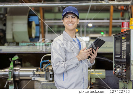 workers working in a factory workers working in a factory 127422733