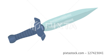 A dagger with runes engraved on the blade. 127423041