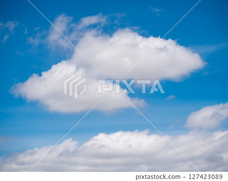 Blue sky and white clouds Blue sky and white clouds 127423089