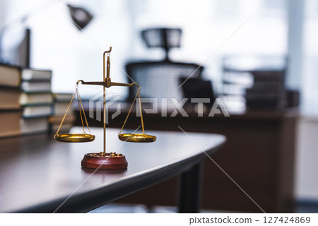 Concept photo of the balance 127424869