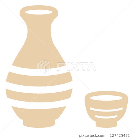 Tokkuri 和 ochoko 插圖 2 Tokkuri 和 ochoko 插圖 2 127425451