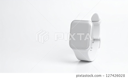 《AI圖像》白色背景與智慧手錶 127426028