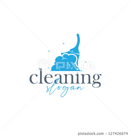 cleaning logo design with cleaning equipment concept, minimalist simple cleaning service symbol, clean house service, modern template illustration, product, business or service brand symbol cleaning logo design with cleaning equipment concept, minimalist simple cleaning service symbol, clean house service, modern template illustration, product, business or service brand symbol 127426874
