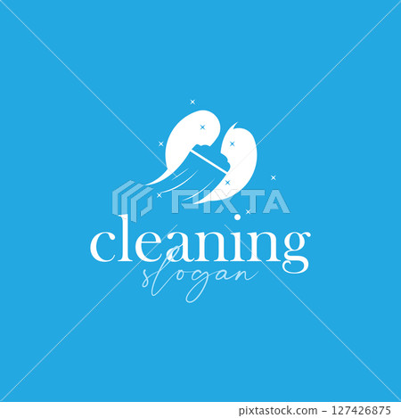 cleaning logo design with cleaning equipment concept, minimalist simple cleaning service symbol, clean house service, modern template illustration, product, business or service brand symbol cleaning logo design with cleaning equipment concept, minimalist simple cleaning service symbol, clean house service, modern template illustration, product, business or service brand symbol 127426875