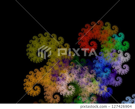 Imaginatory fractal abstract background Image Imaginatory fractal abstract background Image 127426904