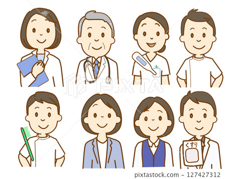 Medical team, medical cooperation Medical team, medical cooperation 127427312