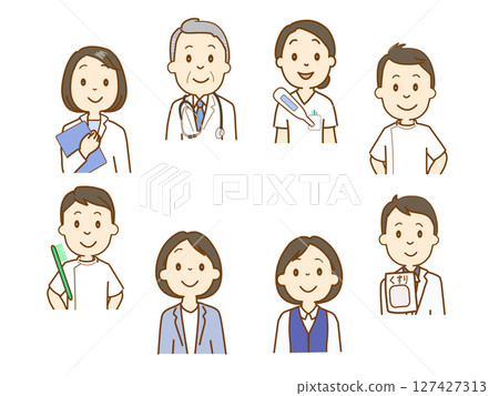 Medical team, medical cooperation Medical team, medical cooperation 127427313